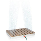 Upside down Portable Outdoor Shower with Garden Hose Attachment
